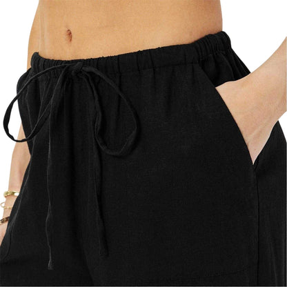 Black - Side - Nobody´s Child Womens-Ladies Lightweight Wide Leg Trousers