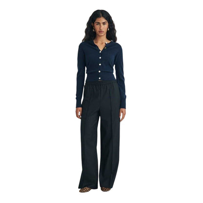 Black - Lifestyle - Nobody´s Child Womens-Ladies Wide Leg Trousers