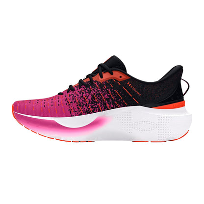 Black-Fire - Back - Under Armour Mens Infinite Elite Running Trainers
