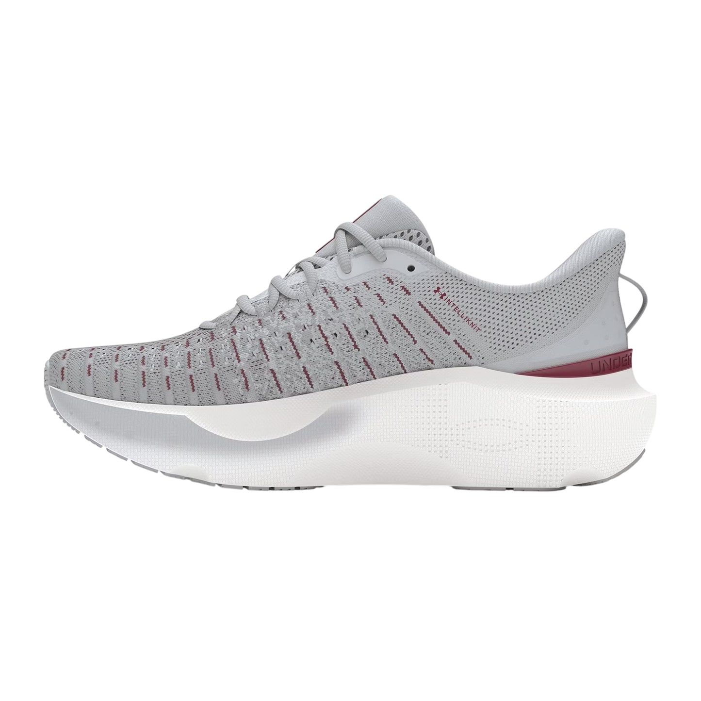 Grey - Back - Under Armour Mens Infinite Elite Running Trainers