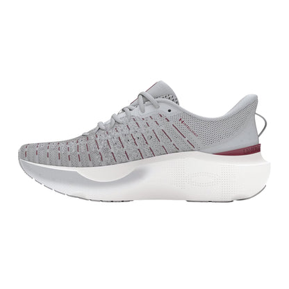 Grey - Back - Under Armour Mens Infinite Elite Running Trainers