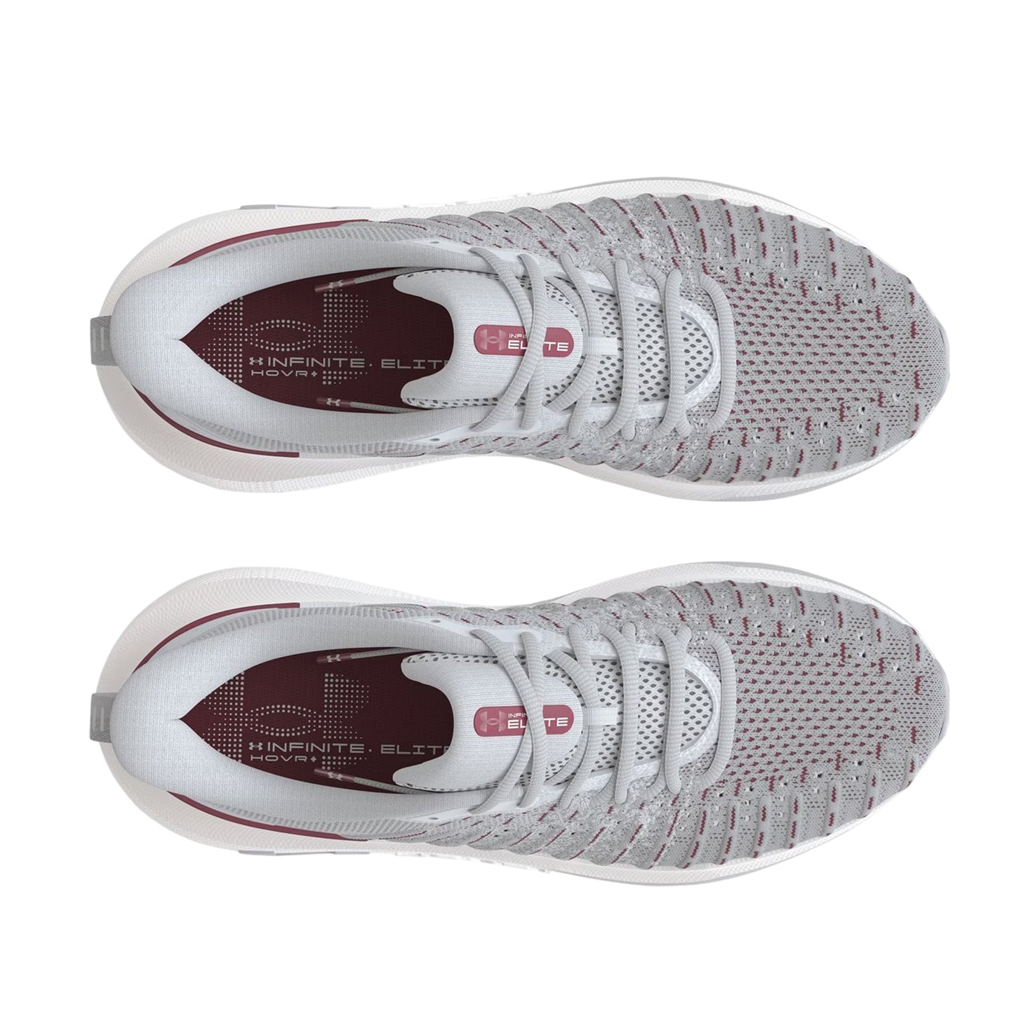 Grey - Side - Under Armour Mens Infinite Elite Running Trainers