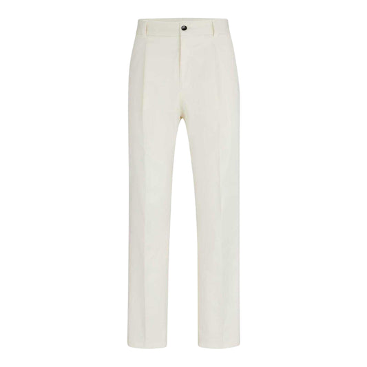 White - Front - Hugo Mens Felix Chinos