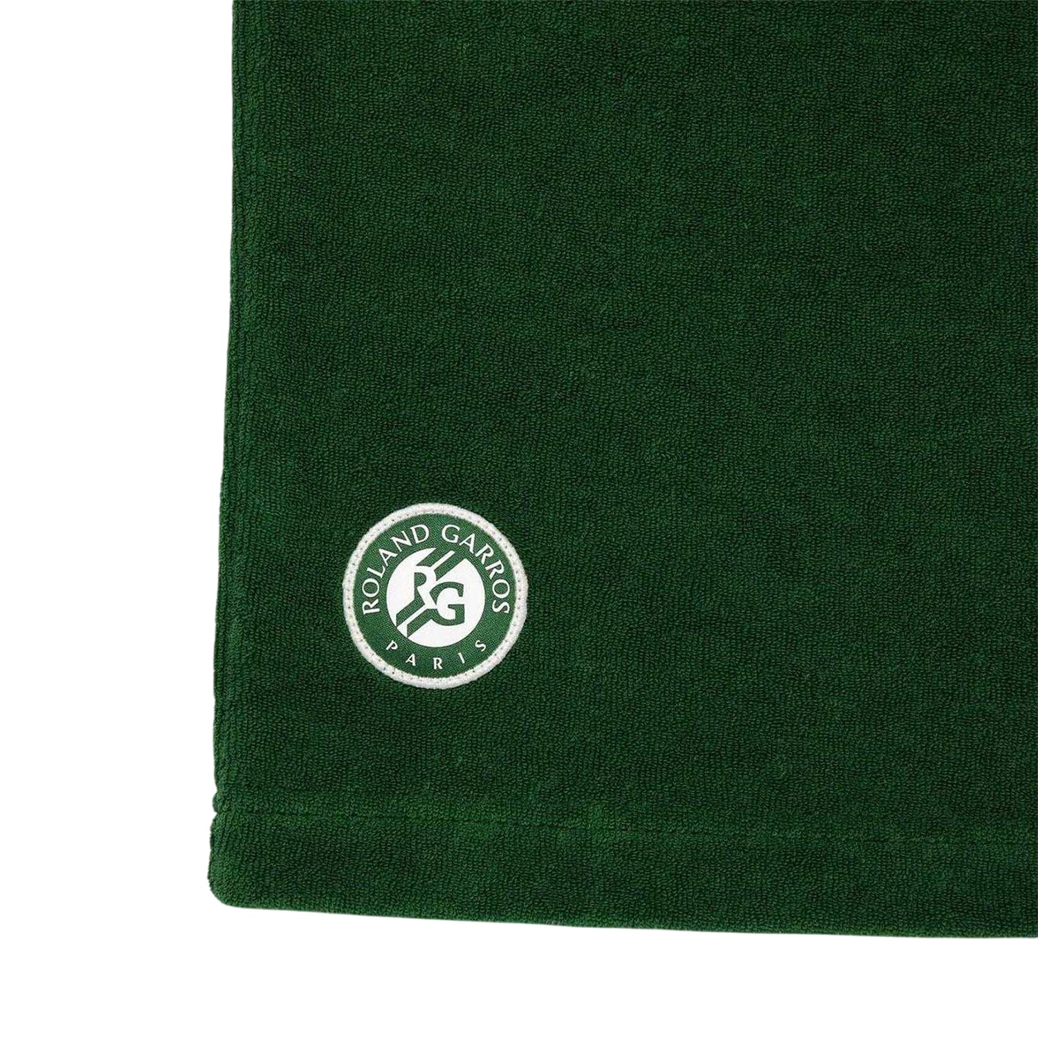 Green - Lifestyle - Lacoste Mens Roland-Garros Terrycloth Embroidered Polo Shirt