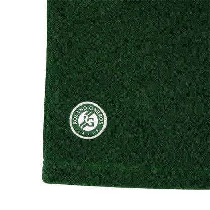 Green - Lifestyle - Lacoste Mens Roland-Garros Terrycloth Embroidered Polo Shirt