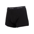 Black - Side - Calvin Klein Mens Low Rise Boxer Shorts (Pack of 3)