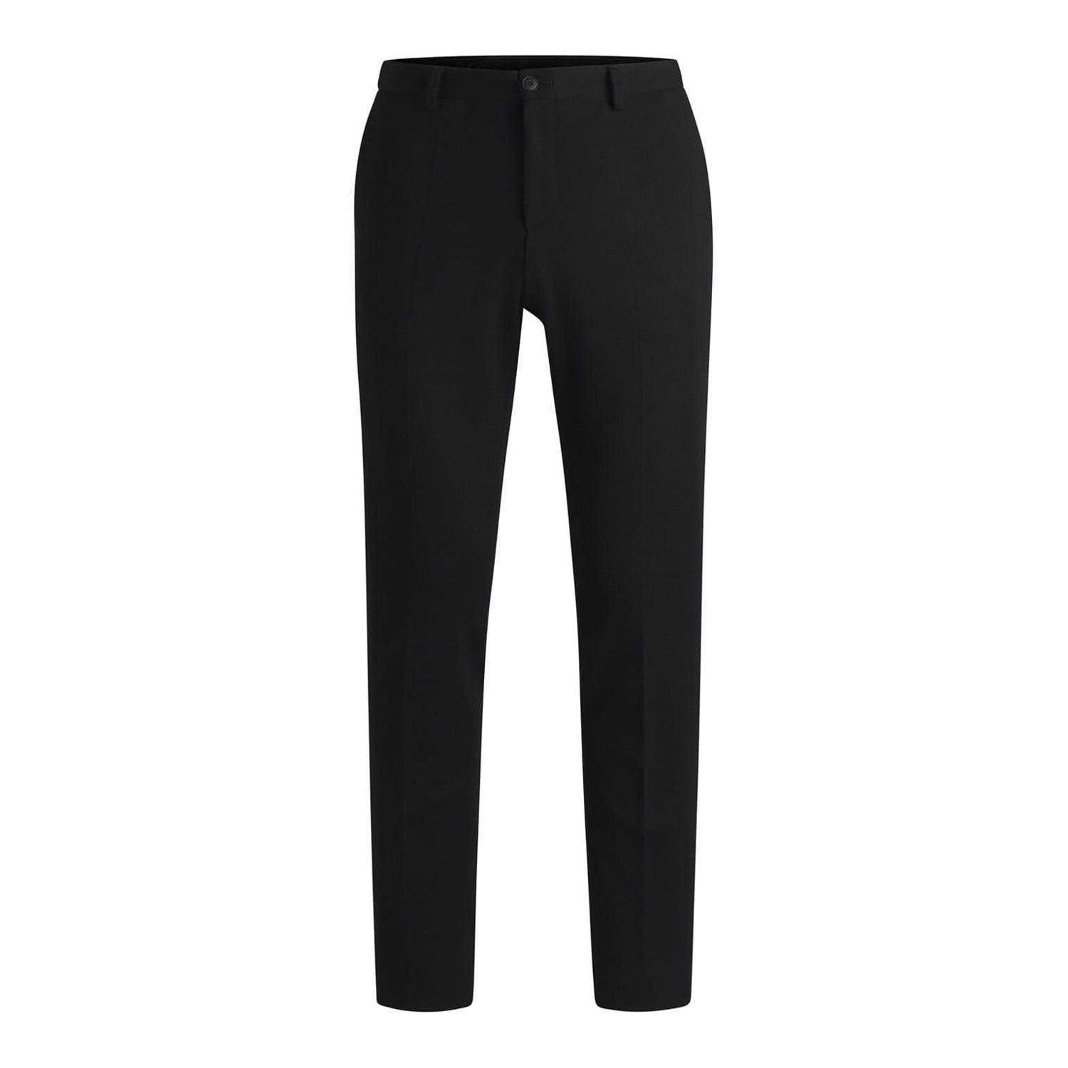 Black - Front - Boss Mens Genius Straight Chinos