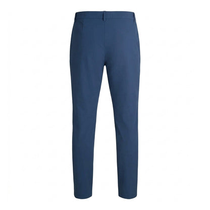Medium Blue - Back - Boss Mens Genius Slim Chinos