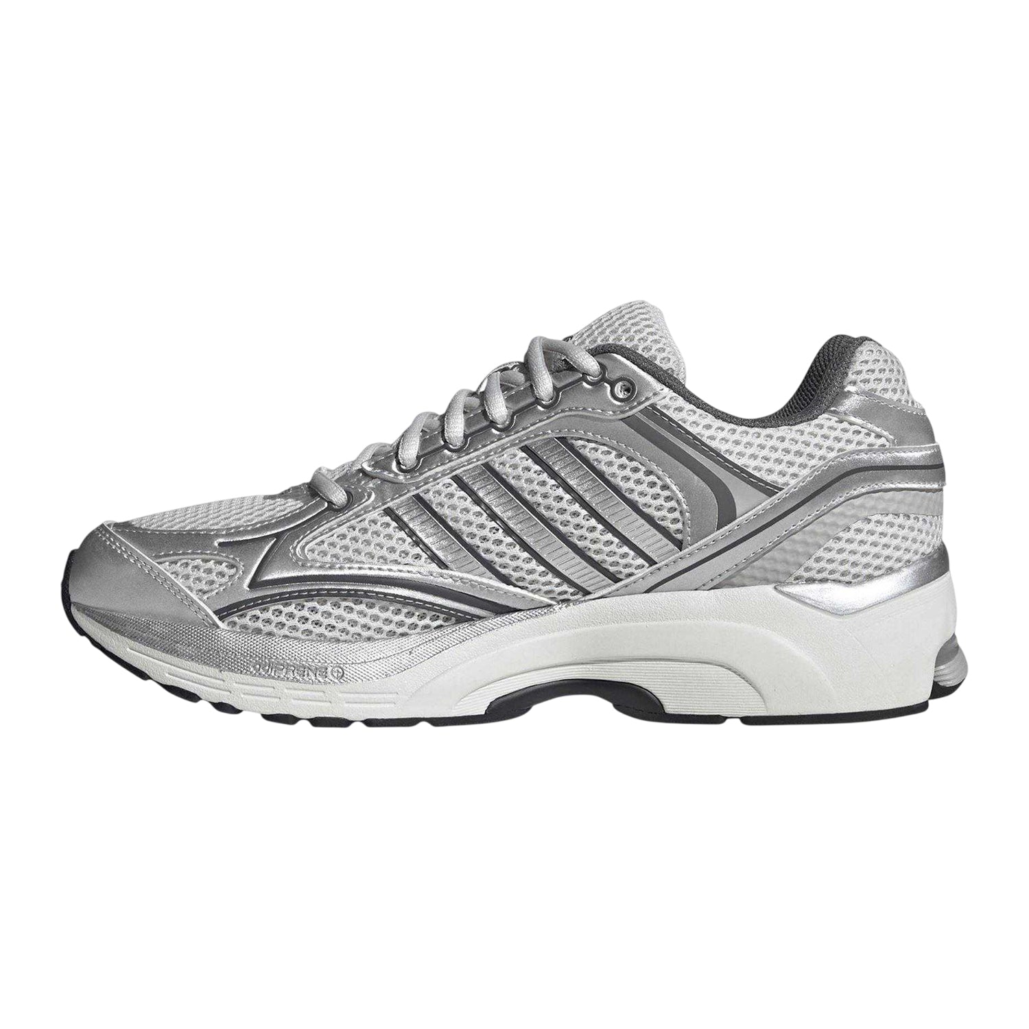 White-Grey - Side - Adidas Mens Spiritain 2000 Trainers