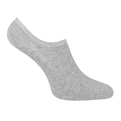 Black-White-Grey - Lifestyle - Pringles Womens-Ladies No-Show Socks (Pack of 3)