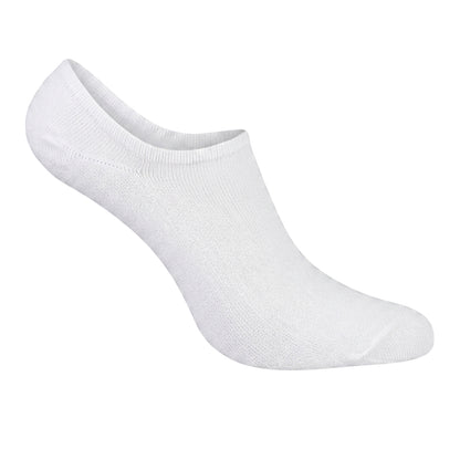 White - Back - Pringles Womens-Ladies No-Show Socks (Pack of 3)