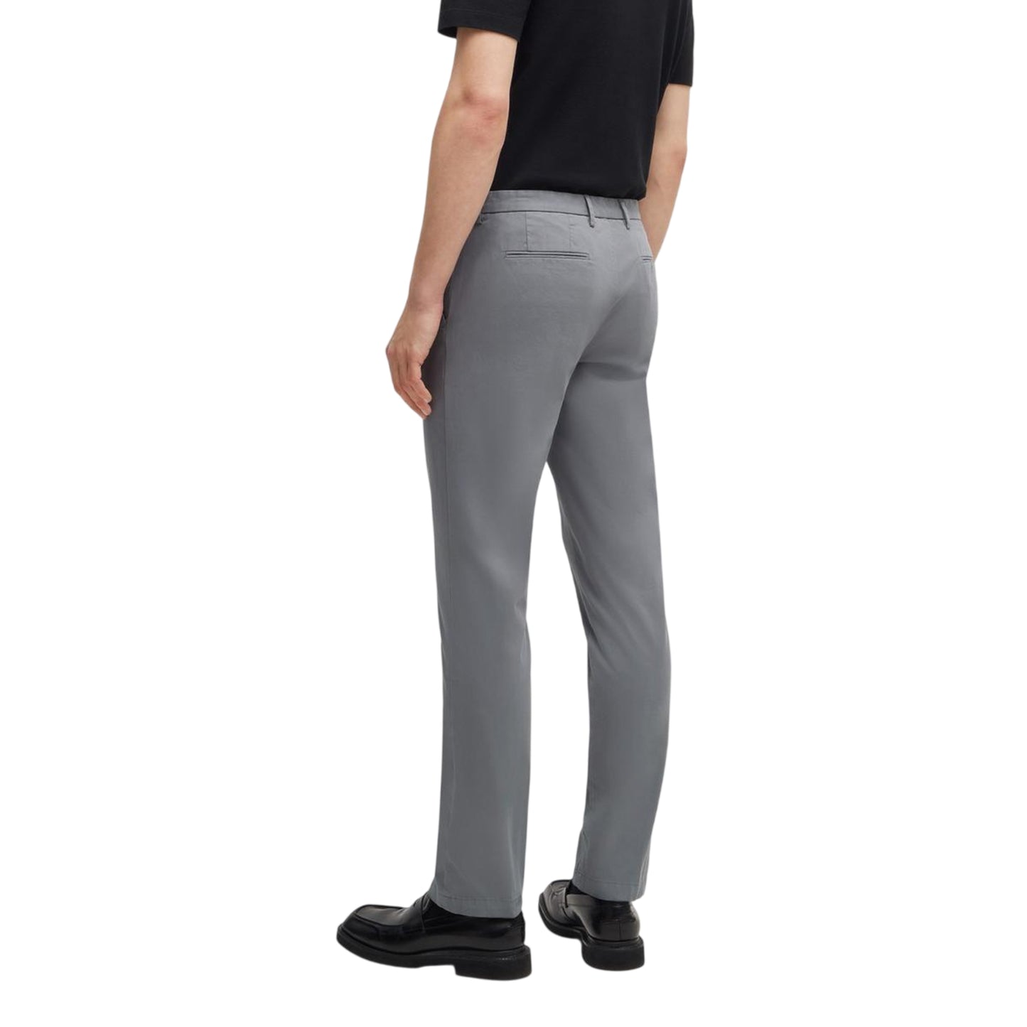 Light Beige - Back - Boss Mens Kaito Chinos