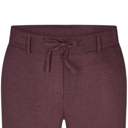 Brown - Side - Boss Mens Genius Straight Leg Casual Chinos