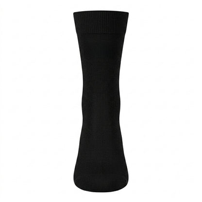 Black - Front - Boss Mens Plain Socks (Pack of 2)