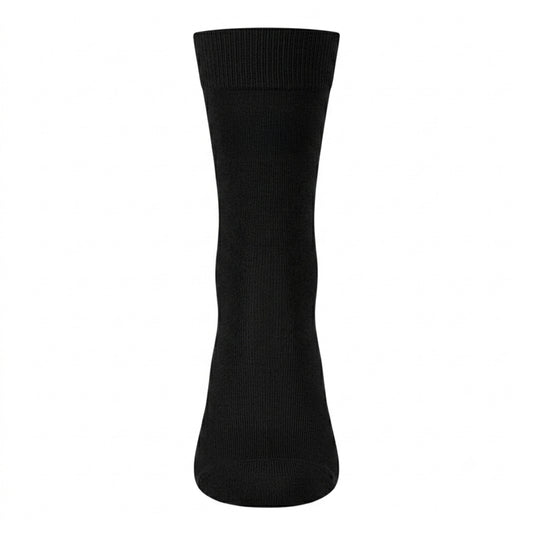 Black - Front - Boss Mens Plain Socks (Pack of 2)