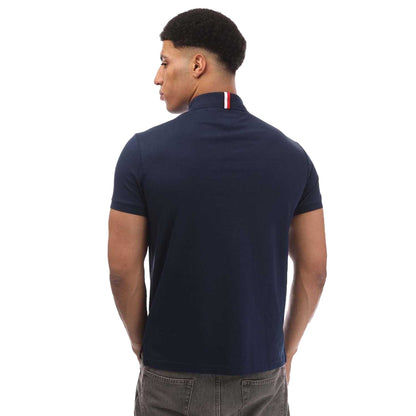 Blue - Back - Tommy Hilfiger Mens Regular Polo Shirt