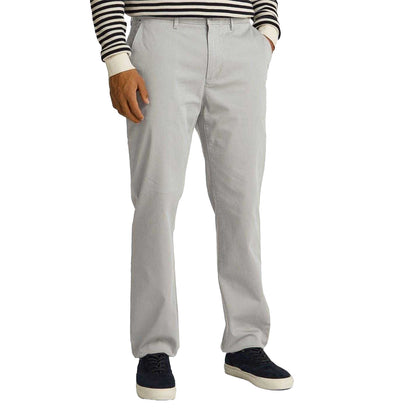 Grey - Side - Tommy Hilfiger Mens Denton Plain Regular Chinos