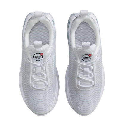White - Lifestyle - Nike Childrens-Kids Air Max Mesh Trainers