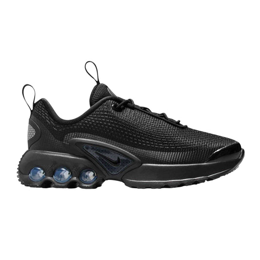 Triple Black - Front - Nike Childrens-Kids Air Max Mesh Trainers