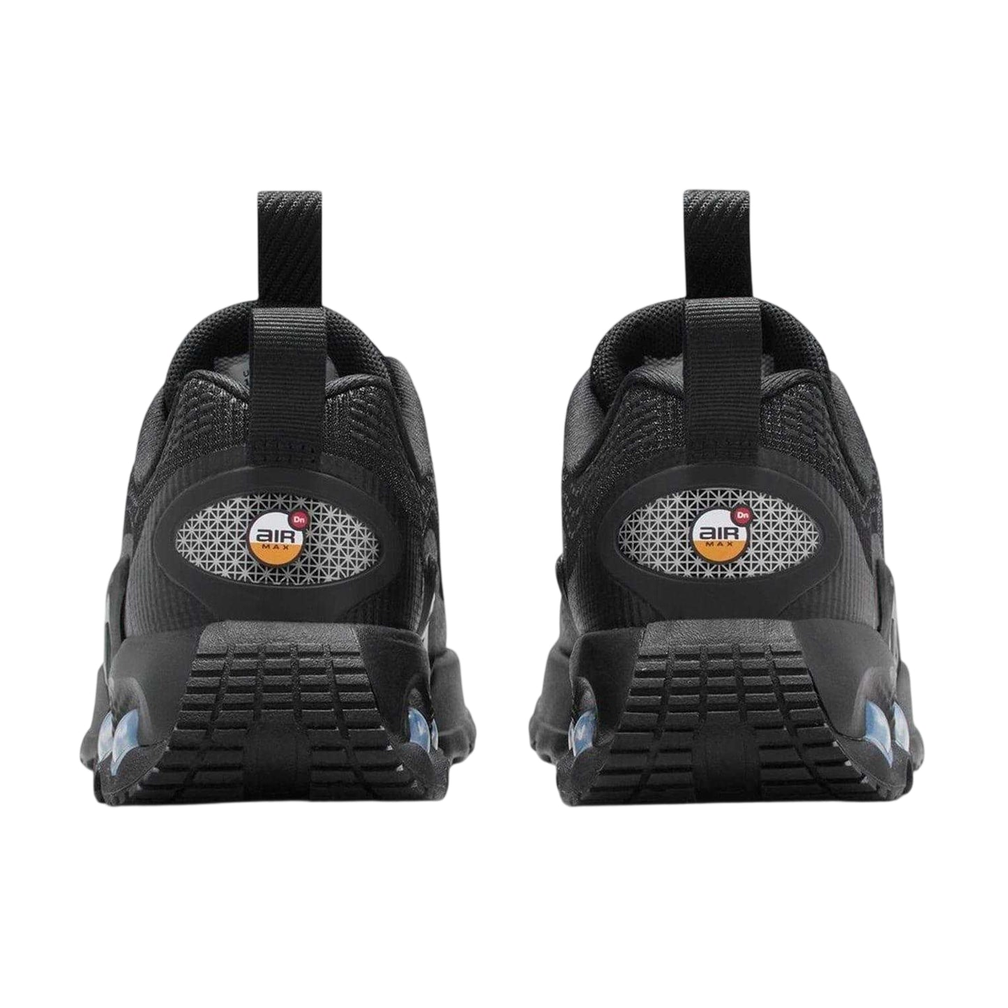 Triple Black - Back - Nike Childrens-Kids Air Max Mesh Trainers