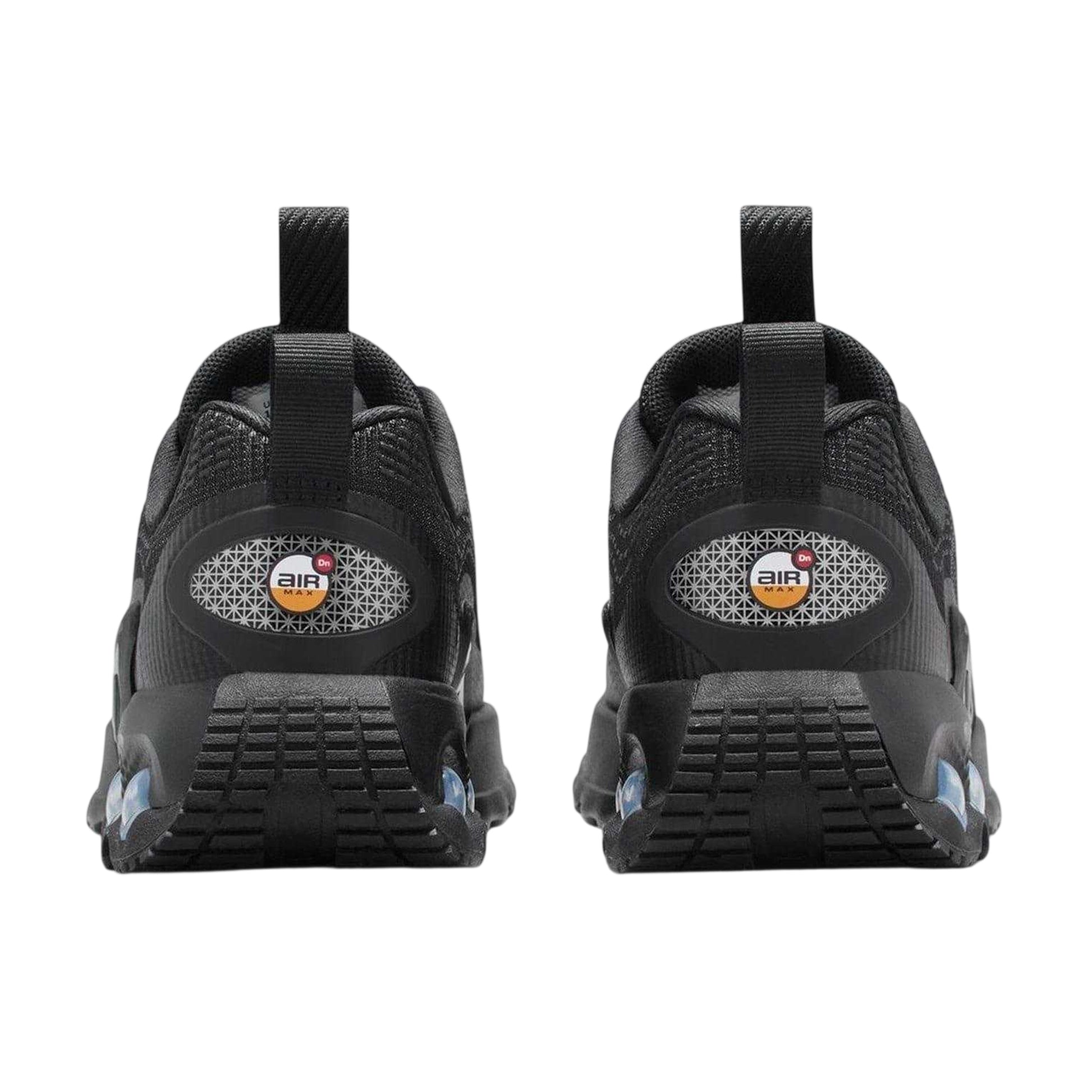 Triple Black - Back - Nike Childrens-Kids Air Max Mesh Trainers
