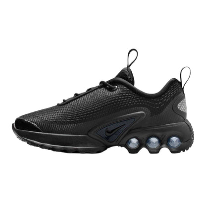 Triple Black - Side - Nike Childrens-Kids Air Max Mesh Trainers