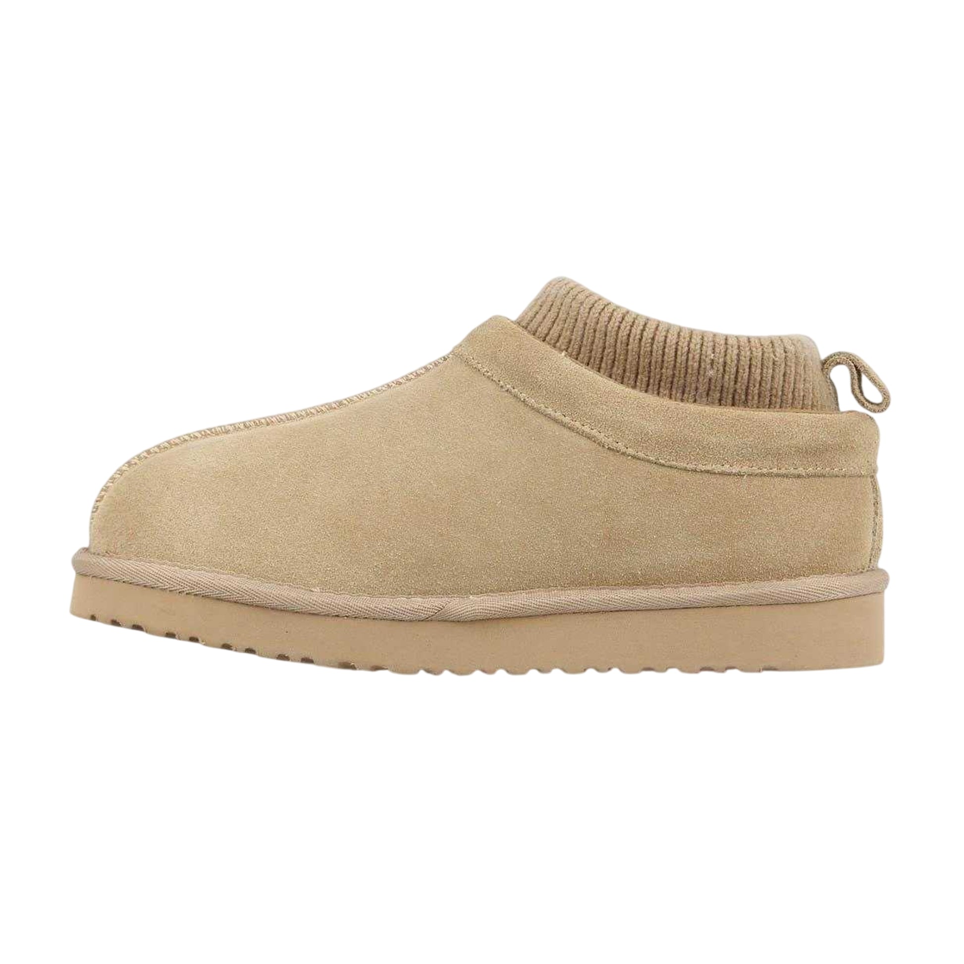 Sand - Back - Jack Wills Womens-Ladies Suede Snug Fit Slipper Socks