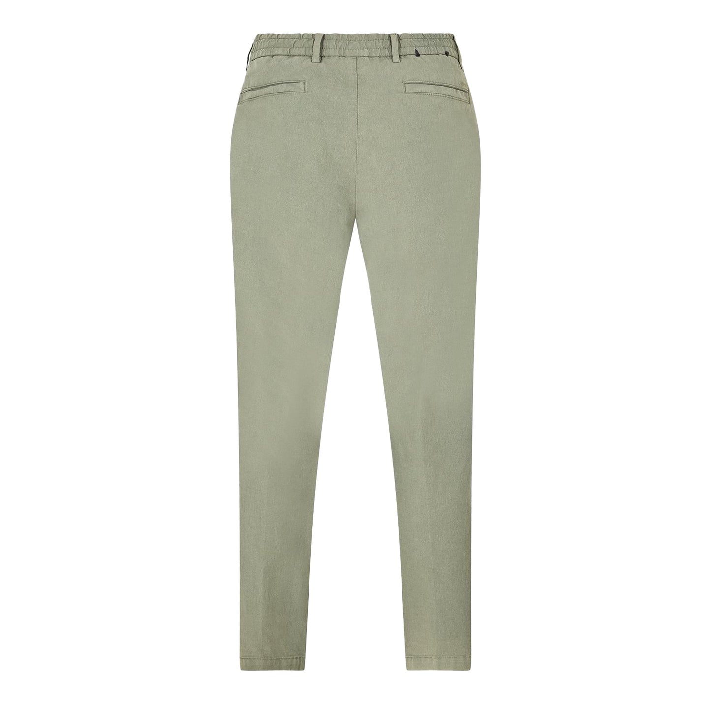 Green - Back - Boss Mens Kane Drawstring Waist Chinos
