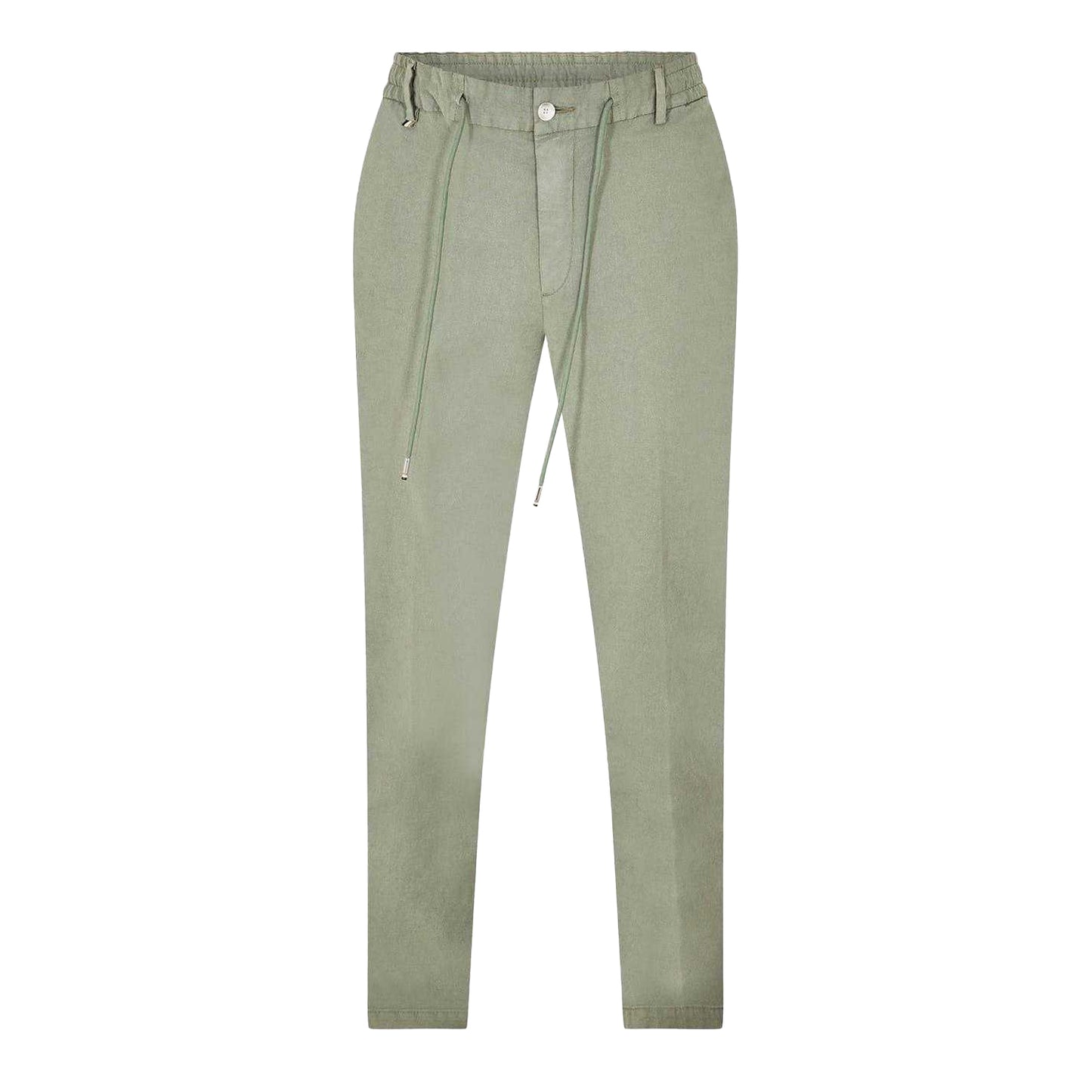 Green - Front - Boss Mens Kane Drawstring Waist Chinos