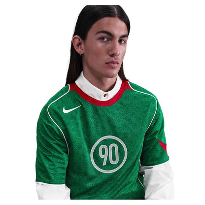 Green-Red - Side - Nike Unisex Adult Total 90 Energy Football Jersey