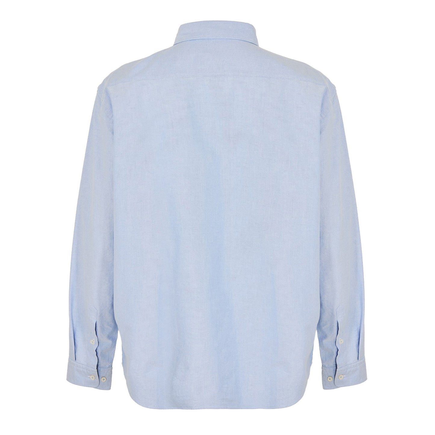 Light Blue - Back - Boss Mens Plain Long-Sleeved Shirt