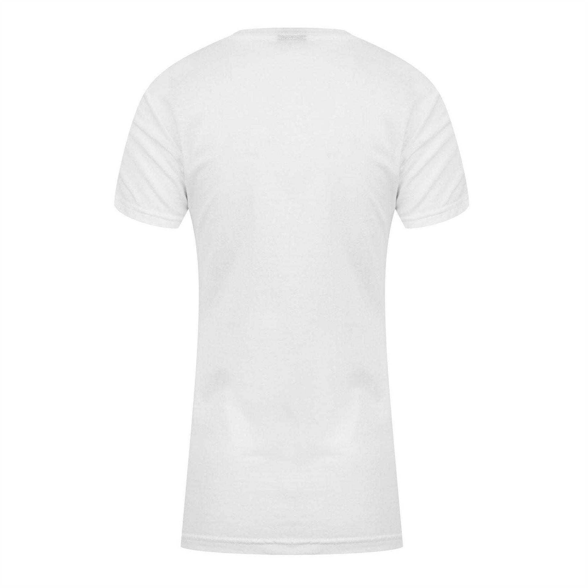 White - Back - Sport Direct Womens-Ladies Regular T-Shirt