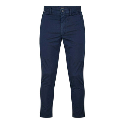 Dark Blue - Front - Boss Mens Kaiton Straight Chinos