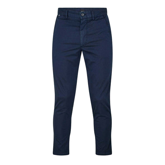 Dark Blue - Front - Boss Mens Kaiton Straight Chinos