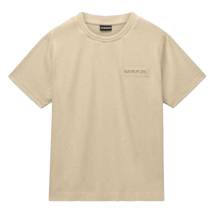 Desert - Front - Napapijri Womens-Ladies Clarao Regular T-Shirt