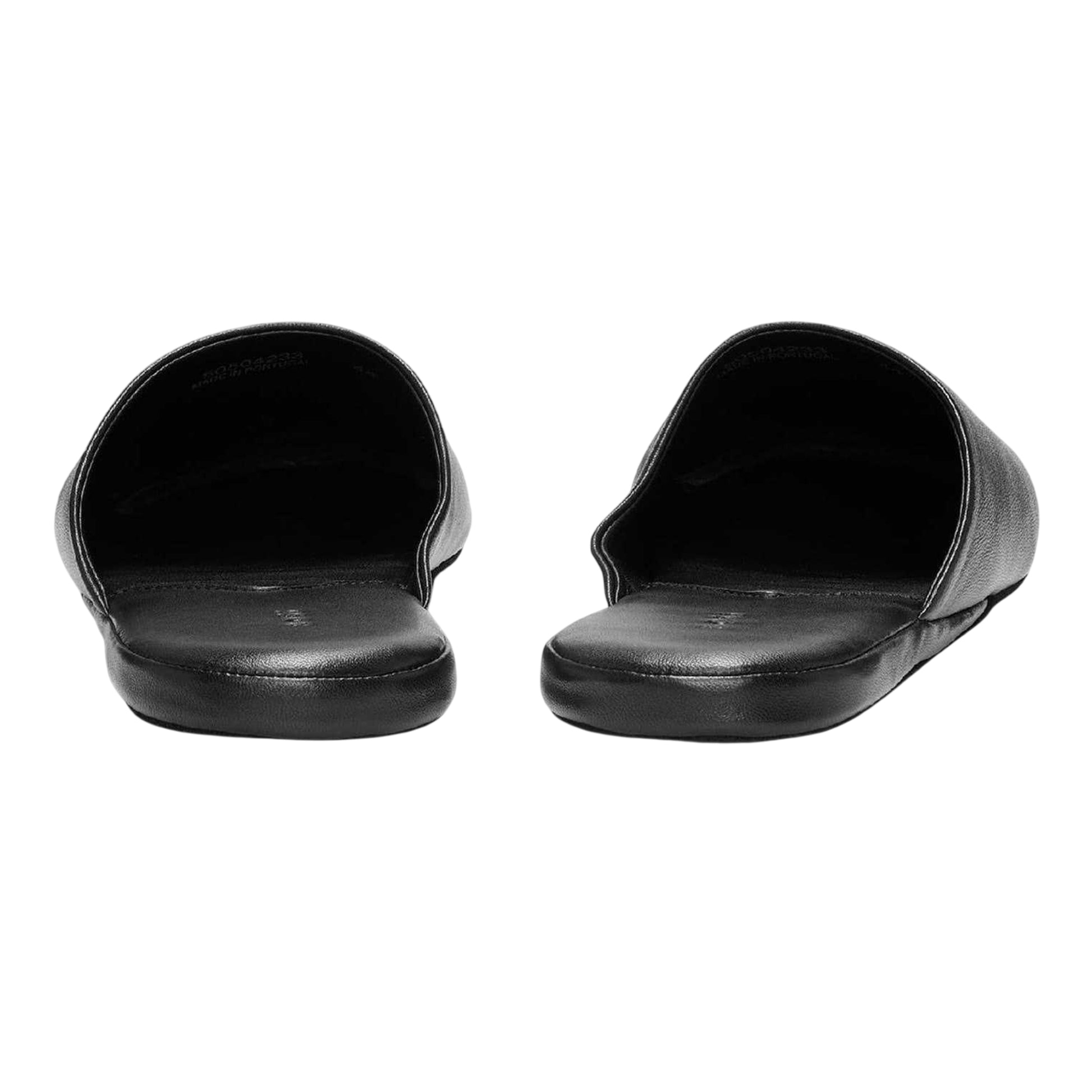 Black - Back - Boss Mens Smartrav Slippers
