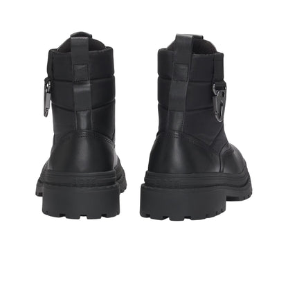 Black - Back - Boss Mens Nebular Halb Ltnyhw Leather Hiking Boots