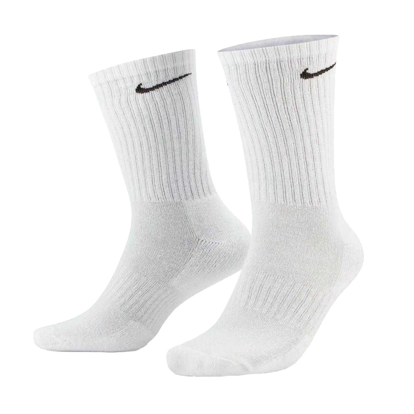Multicoloured - Side - Nike Unisex Adult Everyday Cushioned Crew Socks (Pack of 3)