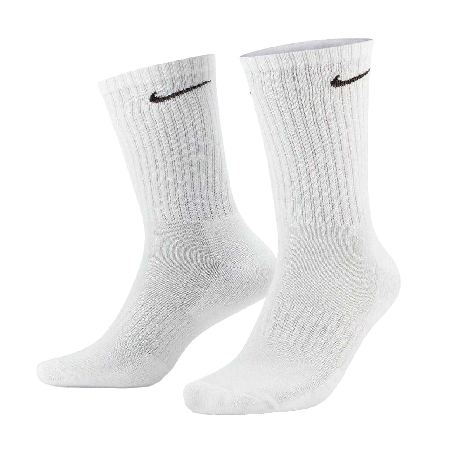 Multicoloured - Side - Nike Unisex Adult Everyday Cushioned Crew Socks (Pack of 3)