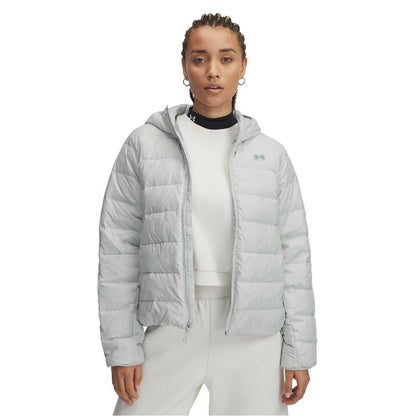 Green - Front - Under Armour Womens-Ladies Legend Hooded Jacket