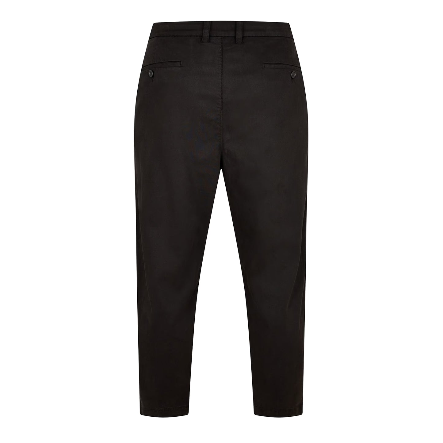 Black - Back - Boss Mens Straight Chinos