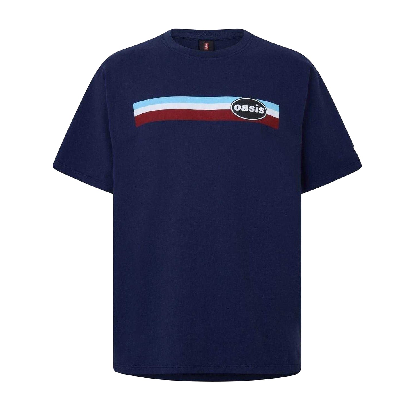 Navy - Front - Levis Mens Oasis Cotton T-Shirt