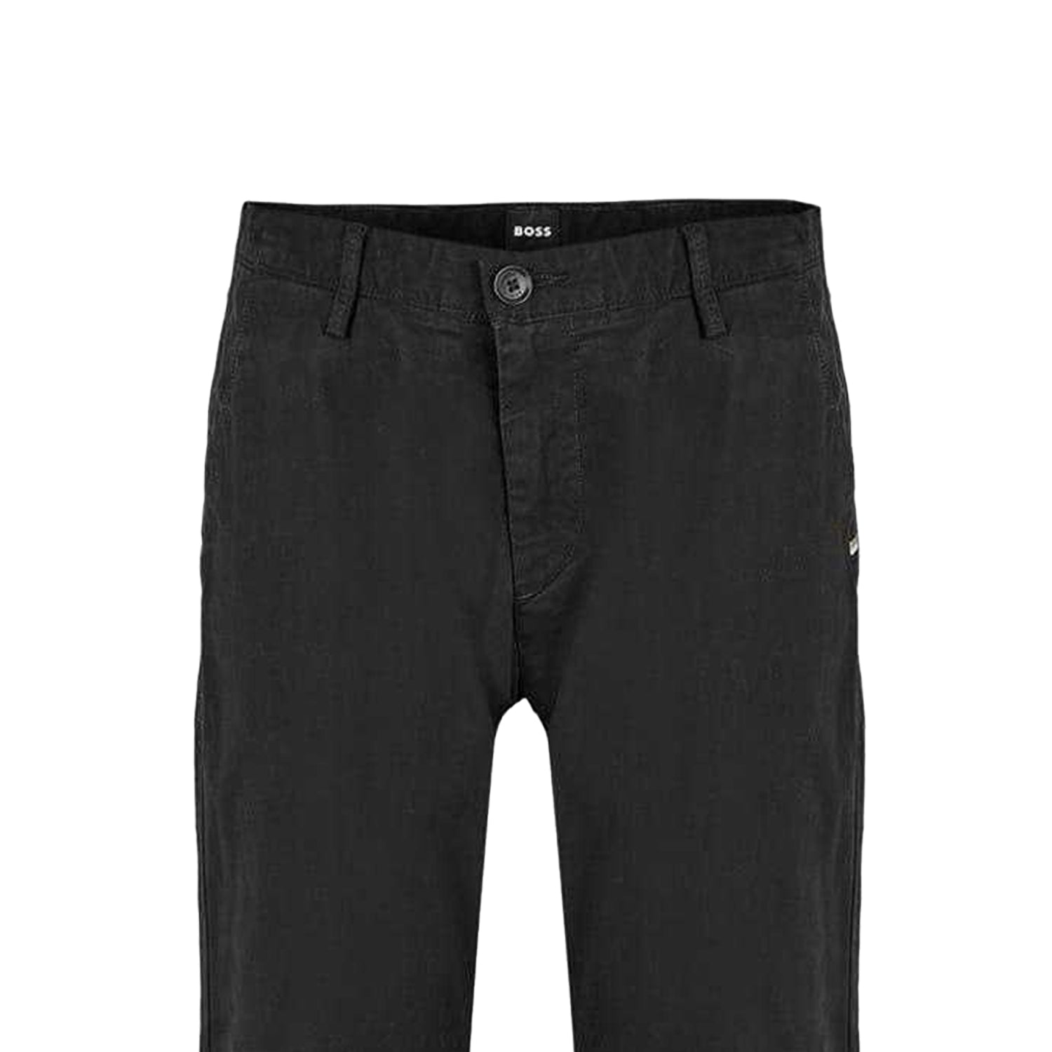 Black - Back - Boss Mens Rice Straight Chinos