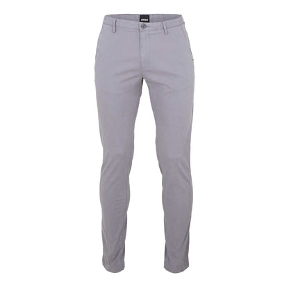 Dark Grey - Front - Boss Mens Rice Straight Chinos