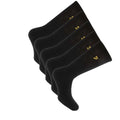 Black - Back - Farah Mens Tommley Sports Socks (Pack of 5)