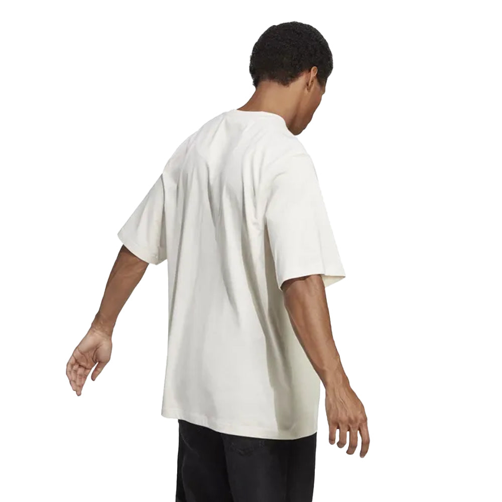 Off White - Back - Adidas Mens Lounge T-Shirt