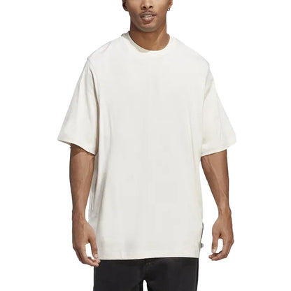 Off White - Front - Adidas Mens Lounge T-Shirt