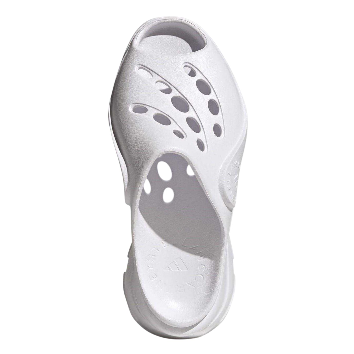 White - Lifestyle - Adidas Womens-Ladies Chunky Flat Clogs