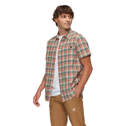 Silver Sage - Side - Mammut Mens Trovat Short-Sleeved Shirt
