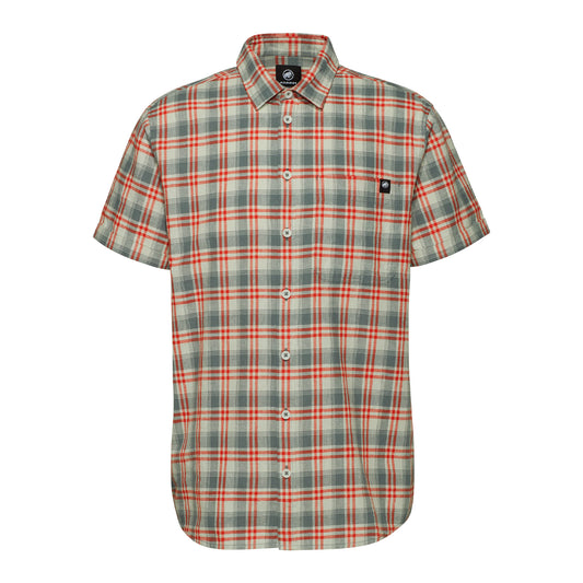 Silver Sage - Front - Mammut Mens Trovat Short-Sleeved Shirt